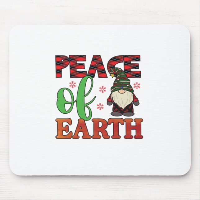 Mousepad Feliz Natal Da Terra (Frente)