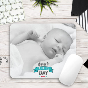 Mousepad Feliz Natal de 1rua no Dia do Pai Aqua Banner