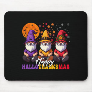 Mousepad Feliz Natal de Ação de Graças de Halloween HalloOb