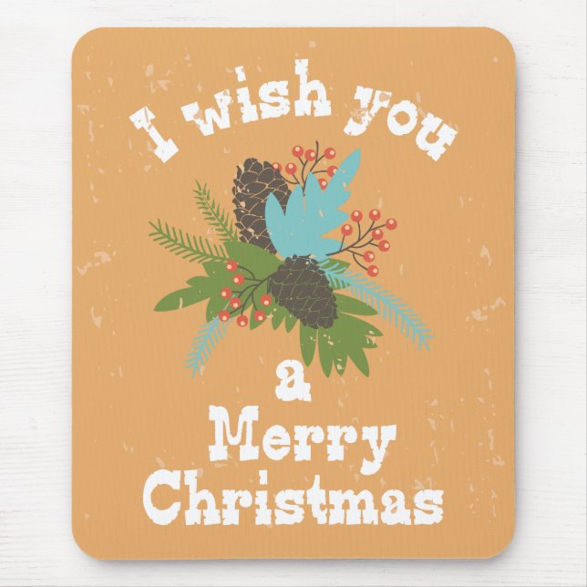 Mousepad Feliz Natal Decor (Frente)