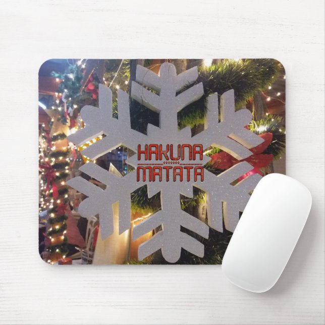 Mousepad Feliz Natal e um Feliz ano novo (Com mouse)