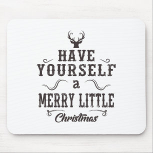 Mousepad Feliz Natal Engraçado Matando Famílias Xmas Dão Te