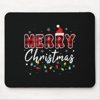 Mousepad Feliz Natal Família Combinando Pijamas Papai Noel 