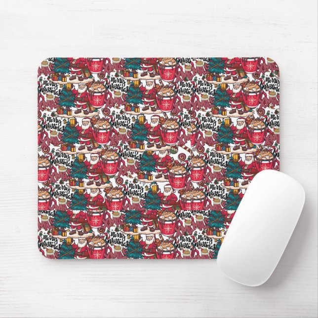 Mousepad Feliz Natal - Férias Festivas (Com mouse)