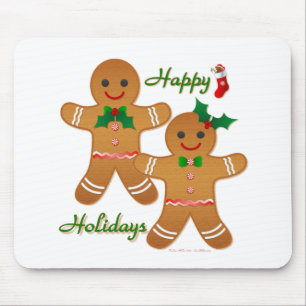Mousepad Feliz Natal Gingercake Man Boy