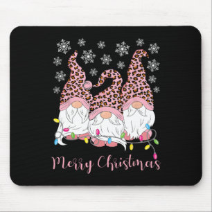 Mousepad Feliz Natal Gnomos Xmas Família Gnomos Me Deixam