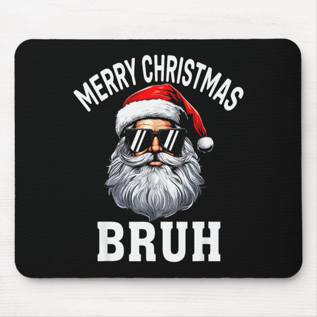 Mousepad Feliz Natal Irmão Meme Dito Divertido Para Irmão (Frente)