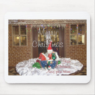 Mousepad Feliz Natal longe de casa Inspirou A