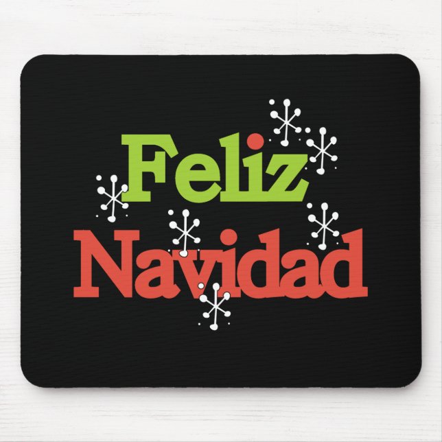 Mousepad Feliz Navidad (Frente)
