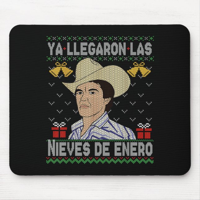 Mousepad Feliz Navidad Spanish Las Nieves De Enero El Del C (Frente)