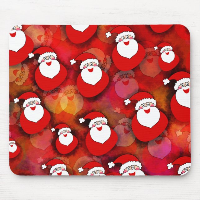 Mousepad Feliz Pai Natal Sem Olhos (Frente)
