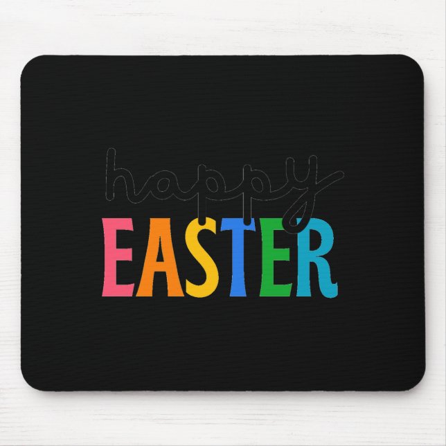 Mousepad Feliz Páscoa  (Frente)