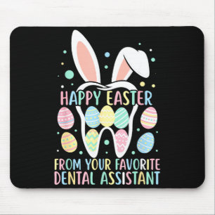 Mousepad Feliz Páscoa Da Sua Odontologia Istantânea Diverti