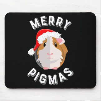 Mousepad Feliz Pigmas Bonito e Engraçado Guiné Natal Pig