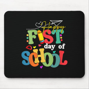 Mousepad Feliz Primeiro Dia Da Escola De Volta À Escola