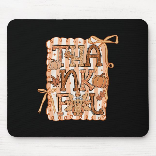 Mousepad Feliz Primeiro Dia De Aula Laço Coquette Professor (Frente)