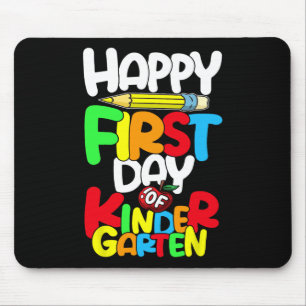 Mousepad Feliz Primeiro Dia De Professora Do Jardim De Infâ