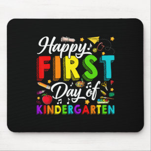 Mousepad Feliz Primeiro Dia Do Jardim De Infância De Volta