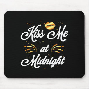 Mousepad Feliz Réveillon de Ano Novo 2022 Beijo de Festa