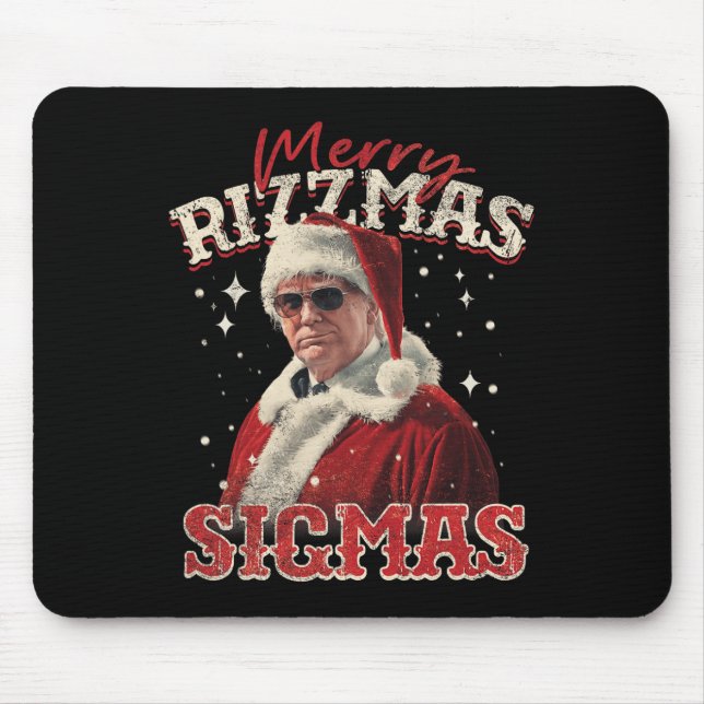 Mousepad Feliz Rizz Mas Sigmas - Gen Alpha Tru Da Escola Mé (Frente)