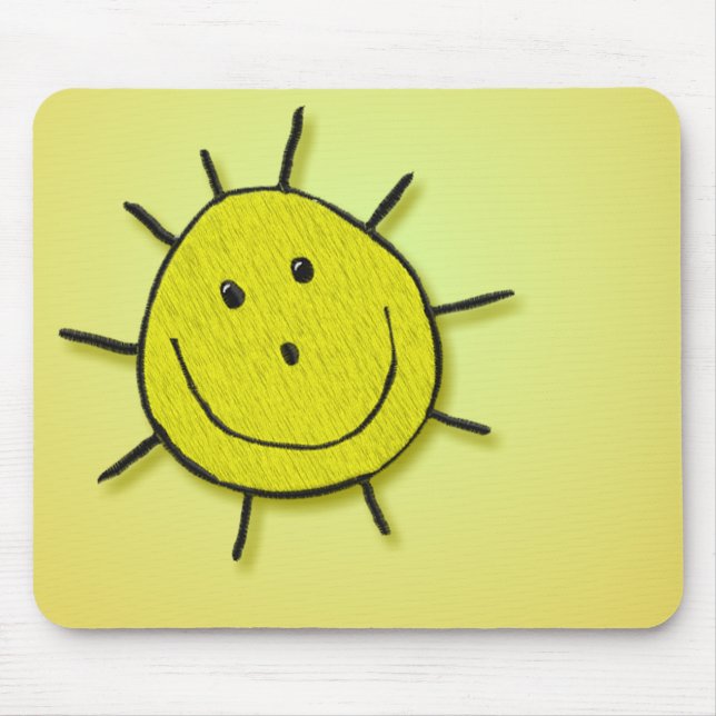 Mousepad Feliz Sol (Frente)