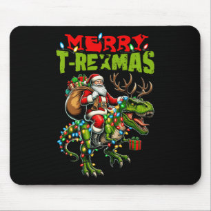 Mousepad Feliz T-rexmas Natal Xmas T Rex Dinossaur Lover