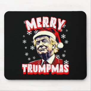 Mousepad Feliz Trumpmas Papais noeis de Trump de Natal Trum