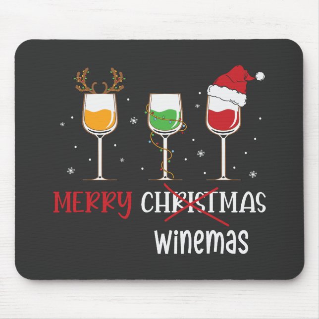 Mousepad Feliz Winemas (Frente)