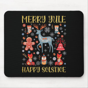 Mousepad Feliz Yule Happy Solstecore Scandinávia