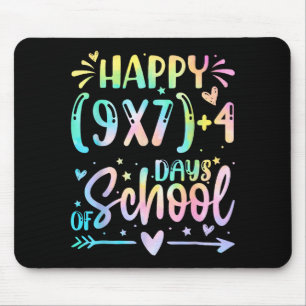 Mousepad Felizes 67 Dias De Escola Professor De Matemática