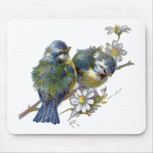 Mousepad Felizes Aves Vintage