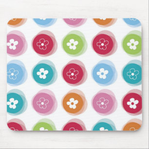 Mousepad Felpudo de margarida cômoda de Verão diverte-se mu