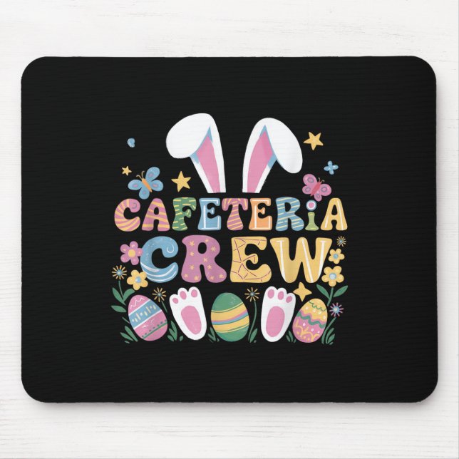Mousepad Felz pascoa da Tripulação de Lady Cafeteria Bonny (Frente)