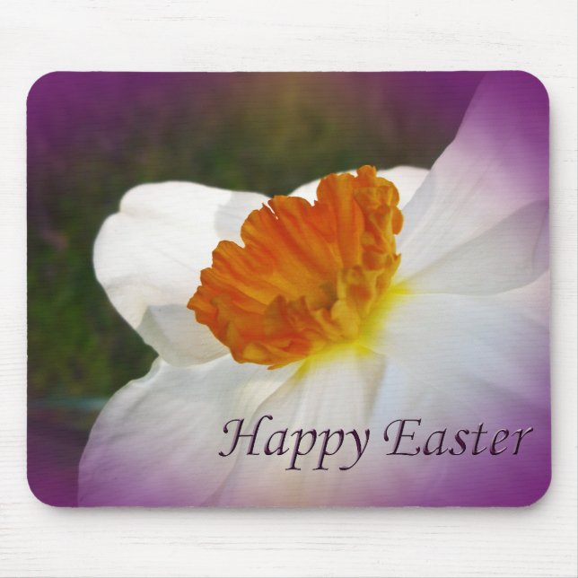 Mousepad Felz pascoa Narciso - Beleza Springtime (Frente)