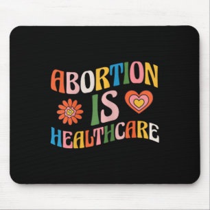 Mousepad Feminista de Cuidados de Saúde Pro Choice Groovy