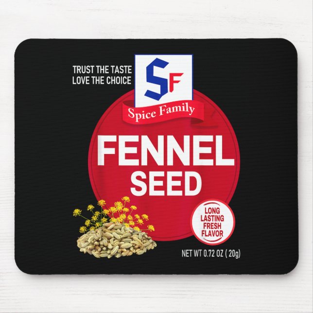 Mousepad Fennel Seed Halloween Sce Costume Group Matching  (Frente)