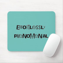 Mousepad Fenomenal sem esforço