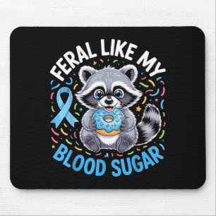 Mousepad Feral Como Meu Guaxinim De Açúcar No Sangue Com Do