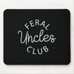 Mousepad Feral Uncles Club Funny Pocket Dia de os pais Best