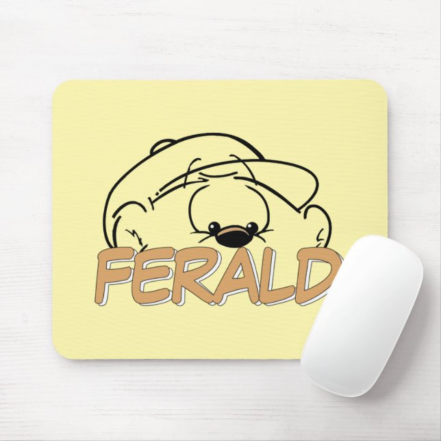 Mousepad Ferald Peeking (Com mouse)