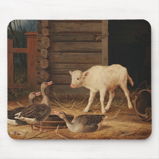 Mousepad Ferdinand von Wright - A Surpresa (Frente)