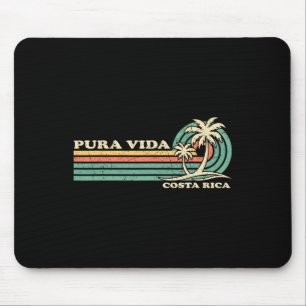 Mousepad Férias Da Família De Vintage Costa Rica Pura Vida