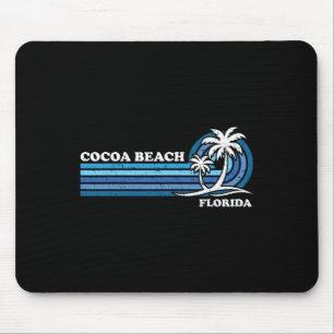 Mousepad Férias da família Retro Vintage na Florida Cocoa B
