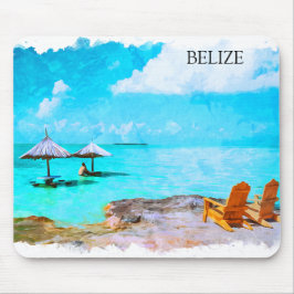 Mousepad Férias de Belize Tropicais