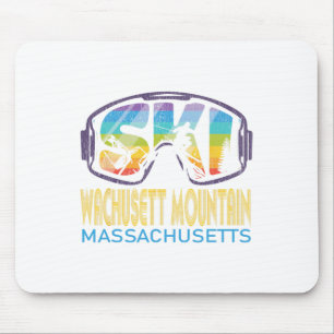 Mousepad Férias de esqui na montanha Wachusett Machusetts