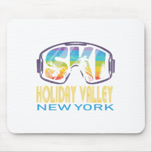 Mousepad Férias de Esqui no Vale do Feriado de Esqui em Nov