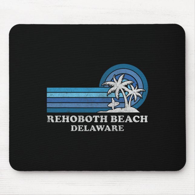 Mousepad Férias de Verão da Família Rehoboth Beach Delaware (Frente)