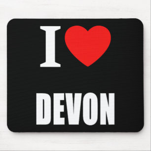 Mousepad Férias em Devon Surf Mar Areia Campo