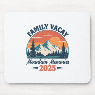 Mousepad Férias em Família 2025 Memórias da Viagem às Monta