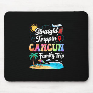 Mousepad Férias em família em Cancun México 2025 Viagem Ret